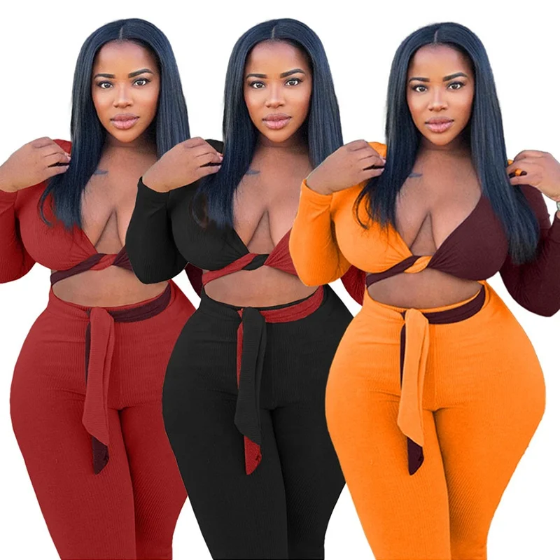 Two-color Stitching 4XL Clothing Fat Women Sexy Short Crop Top Skirt Two Piece Plus Size Sets
Two-color Stitching 4XL Clothing Fat Women Sexy Short Crop Top Skirt Two Piece Plus Size Sets