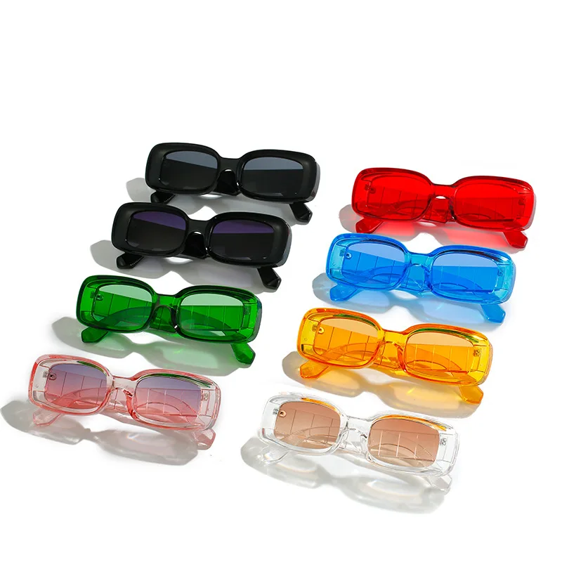 New Fashion Personality Outdoor Thick frame Sunglasses Small Rectangle Sunglasses Women polygon Colorful Shades sunglasses
New Fashion Personality Outdoor Thick frame Sunglasses Small Rectangle Sunglasses Women polygon Colorful Shades sunglasses