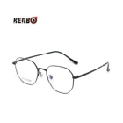 Kenbo flash memory optical frames eyeglasses Semicircle full frame titanium eyewears for men and women