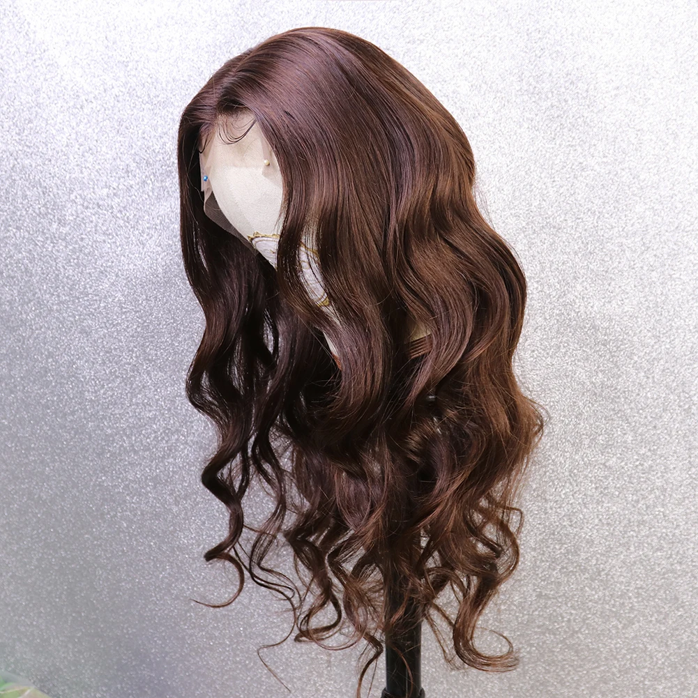 Hot Sale Brown Color Brazilian Virgin Body Wave Wig Brown Lace Wig Soft 360 Lace Frontal Human Hair with Baby Hair for Women
Hot Sale Brown Color Brazilian Virgin Body Wave Wig Brown Lace Wig Soft 360 Lace Frontal Human Hair with Baby Hair for Women