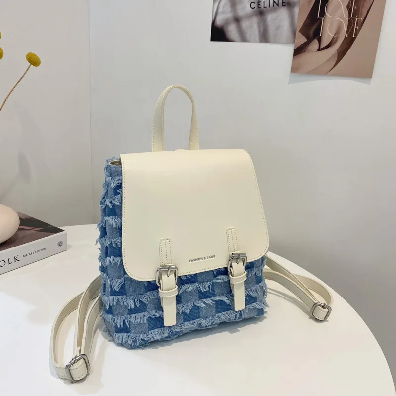stylish durable backpack cute stylish small college backpacks Fashion Contrast Color Simple Denim Backpacks
stylish durable backpack cute stylish small college backpacks Fashion Contrast Color Simple Denim Backpacks