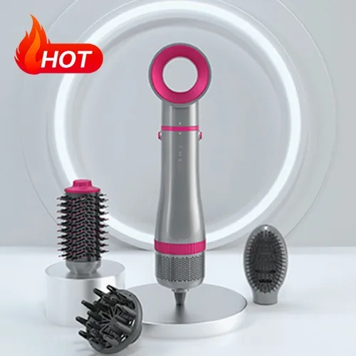 USA Hair Volume Creator Air Brush Multi Attachments Hair Styling Ions Blowout Brush Hair Volumizer Round Paddle Available