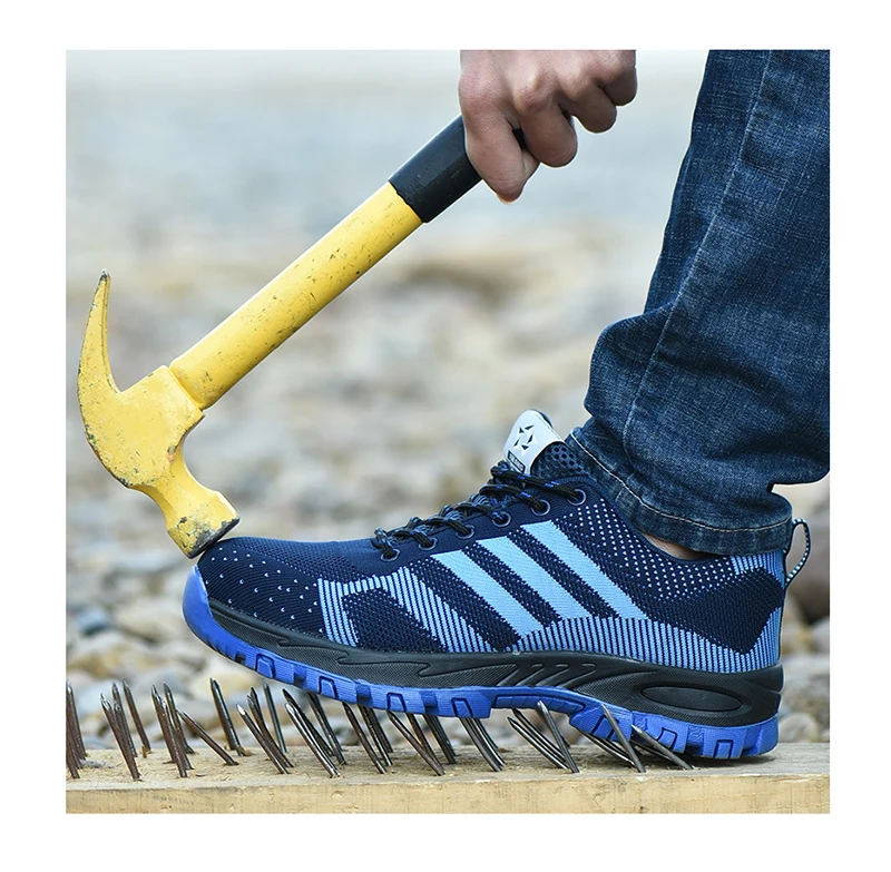 Work Boots Construction Men's Outdoor Steel Toe Cap Shoes Men Camouflage Puncture Proof High Quality Safety Shoes Big Size
Work Boots Construction Men's Outdoor Steel Toe Cap Shoes Men Camouflage Puncture Proof High Quality Safety Shoes Big Size