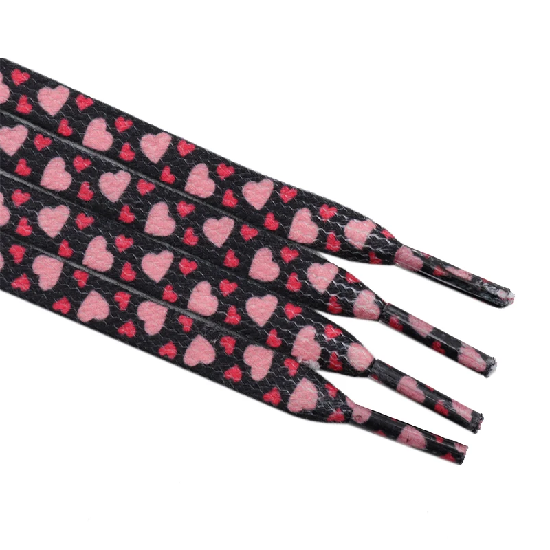 Weiou Printing Heat Transfer Shoelaces Amazon Supplier Polyester Shoelaces Flat Print Heart Shoe Strings, Beige ,support customized color printing
Weiou Printing Heat Transfer Shoelaces Amazon Supplier Polyester Shoelaces Flat Print Heart Shoe Strings, Beige ,support customized color printing