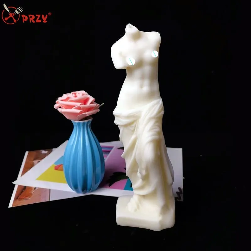 2021 New arrival 3d Venus body Candle molds Femal Body soap silica mold Human Statue Cement crafts Molds
2021 New arrival 3d Venus body Candle molds Femal Body soap silica mold Human Statue Cement crafts Molds