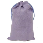 High quality polyester fabric gift pouch mini drawstring storage bag for sports collect shoe