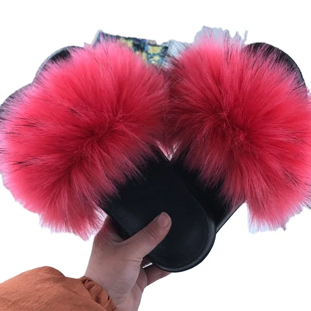 Fashionable new slippers female true fox skin slide Spring, summer, autumn and winter Siides factory direct sale, As shown in figure
Fashionable new slippers female true fox skin slide Spring, summer, autumn and winter Siides factory direct sale, As shown in figure
