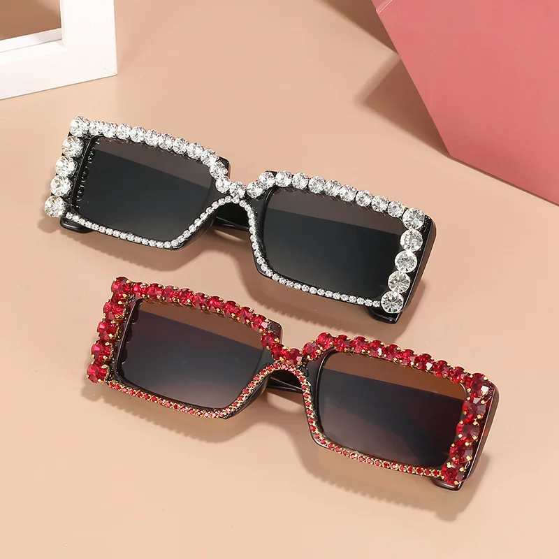 2021 Popular Luxury Style Handmade Rhinestone Women Shades Diamond Sunglasses, 8 colors
2021 Popular Luxury Style Handmade Rhinestone Women Shades Diamond Sunglasses, 8 colors