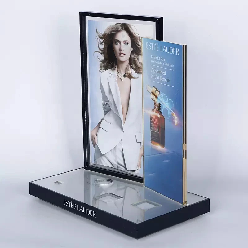 Acrylic cosmetic display stand skin care products display table desktop sample display stand
Acrylic cosmetic display stand skin care products display table desktop sample display stand