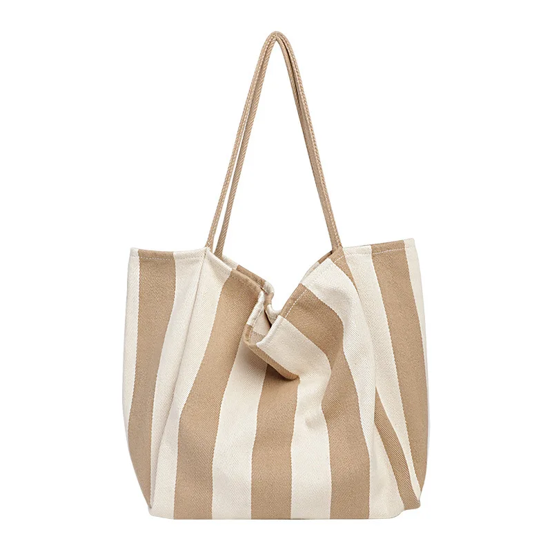 2021 wholesale one-shoulder large-capacity super large canvas beach bag, Customizable
2021 wholesale one-shoulder large-capacity super large canvas beach bag, Customizable