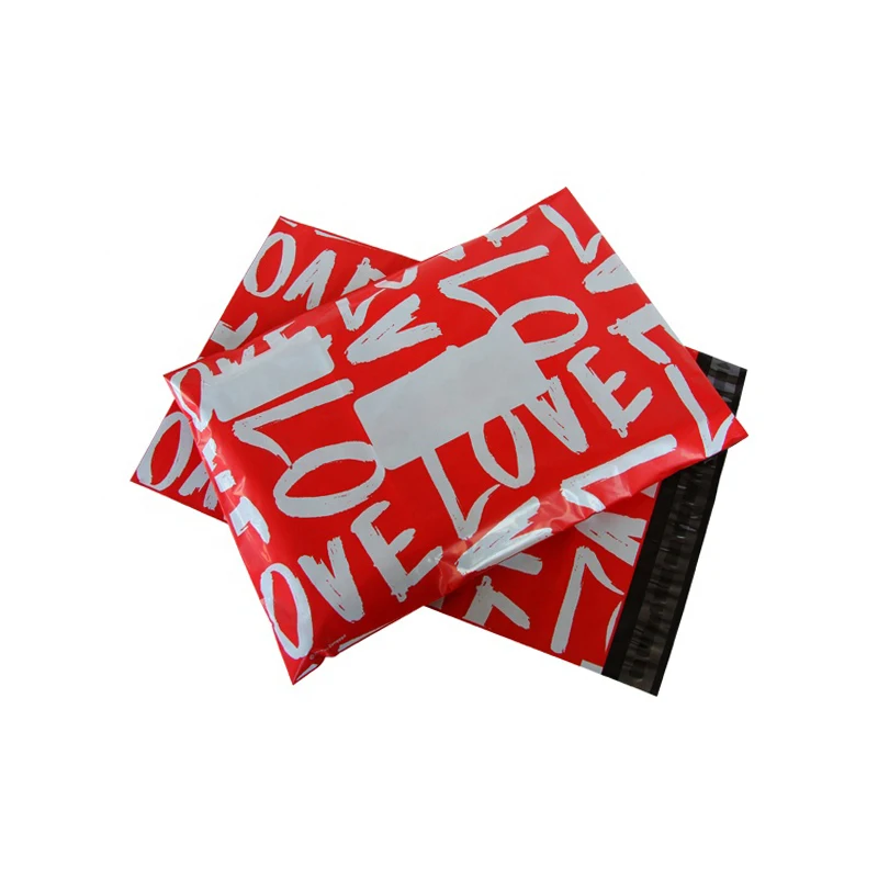 Custom Logo Printed Plastic Courier Satchel Mailing Bag