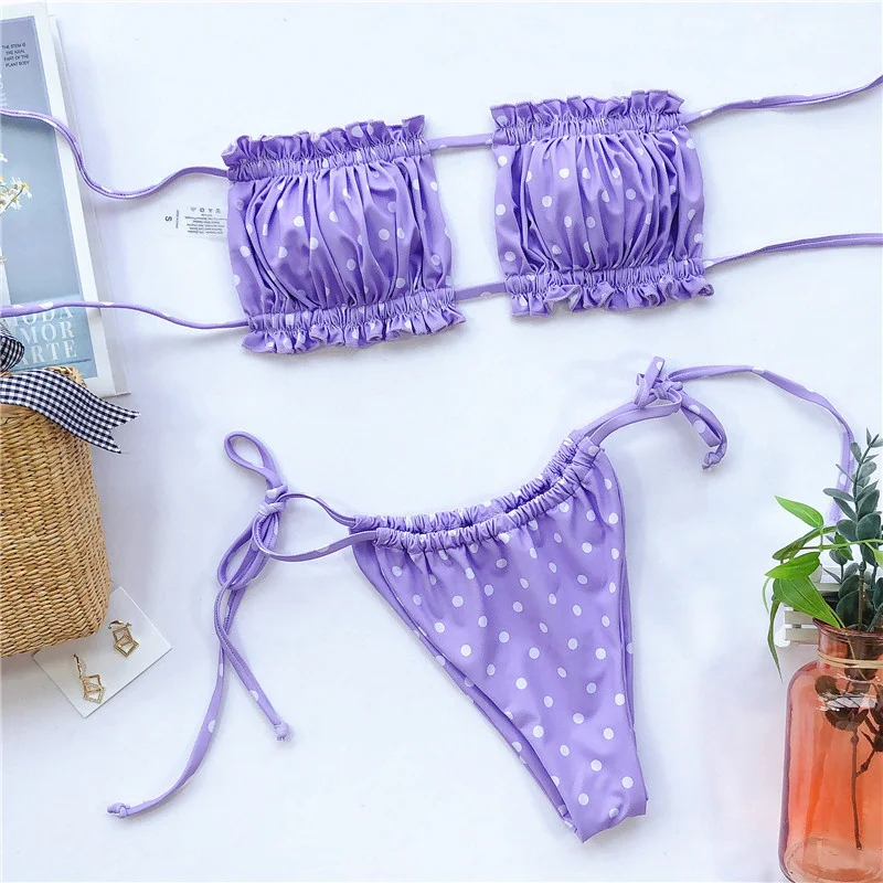 LEVEL 2013 New Two Piece Tie Side Swimwear Ruffles Micro Summer Women Solid Bikini set
LEVEL 2013 New Two Piece Tie Side Swimwear Ruffles Micro Summer Women Solid Bikini set