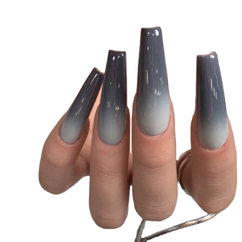 2021 Best Price New Fashion Ideas False Nails Long Coffin Full Cover Designer Crystal False Nails, Grey
2021 Best Price New Fashion Ideas False Nails Long Coffin Full Cover Designer Crystal False Nails, Grey