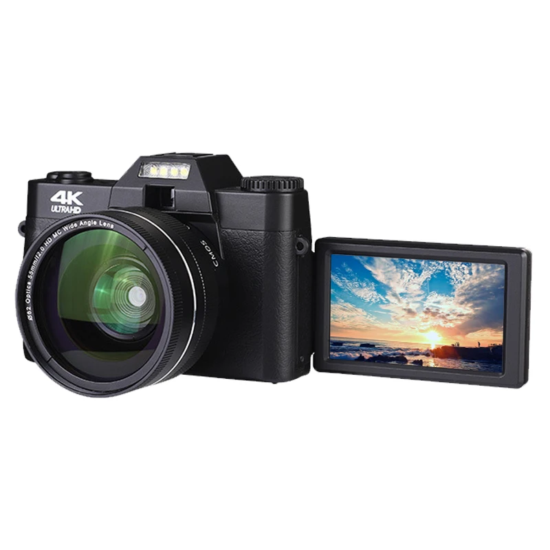 Yiscaxia Hot Sale 4K HD with 3.0 inch Screen WiFi student Digital video camera vlog can be connected to an external lens
Yiscaxia Hot Sale 4K HD with 3.0 inch Screen WiFi student Digital video camera vlog can be connected to an external lens