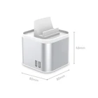 Soulmate fast multi portable usb mobile phone charging station with wireless charger