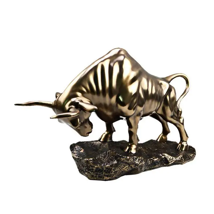 A66 Office Creative Decorations Cold-cast Copper Bull Ornaments Resin Crafts, Bronze
A66 Office Creative Decorations Cold-cast Copper Bull Ornaments Resin Crafts, Bronze