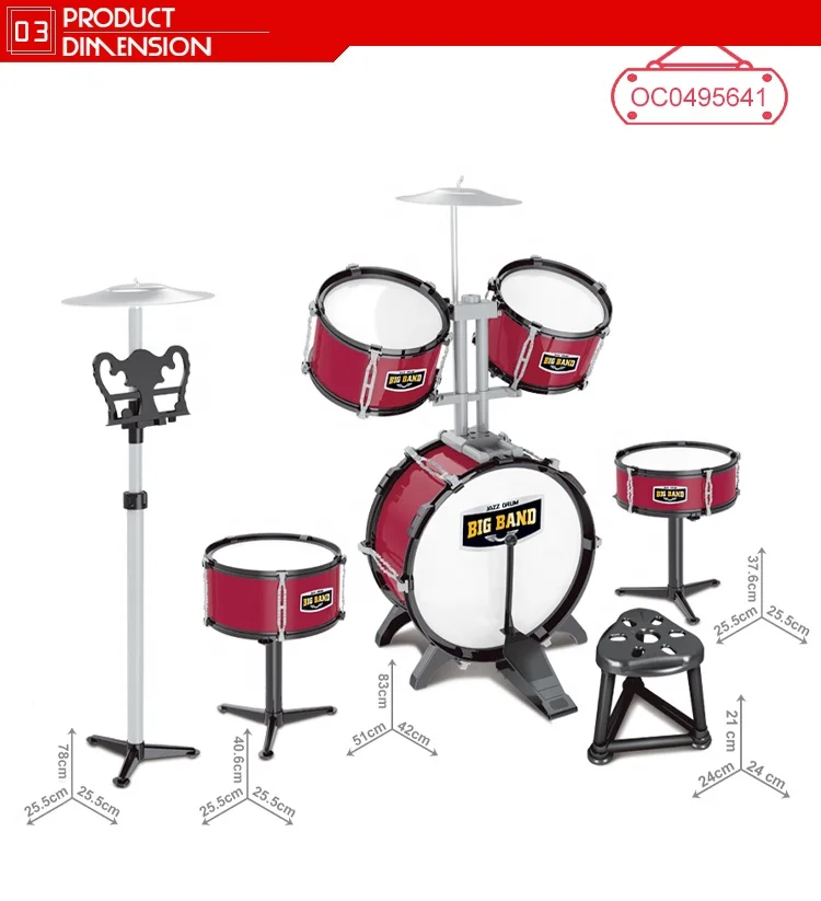 jazz drum set prices toy musical instruments for kids with chair