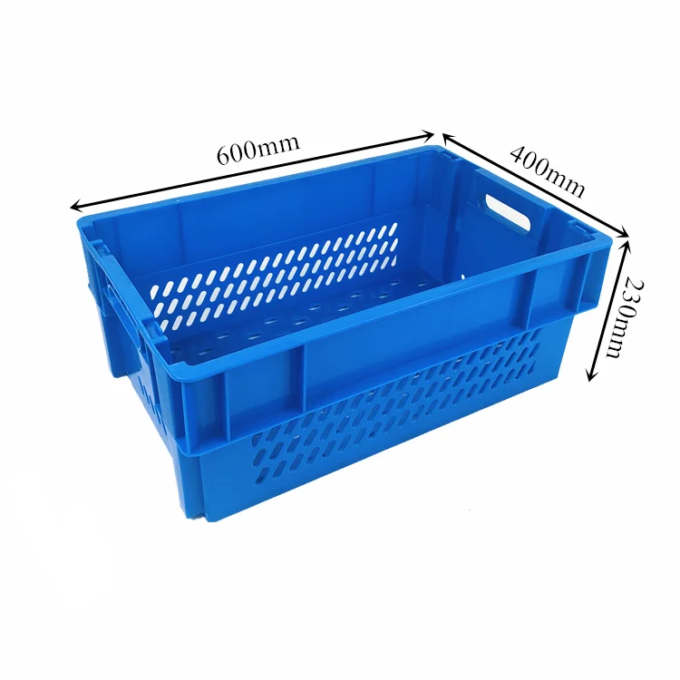 High Quality Large Capacity Collapsible Plastic Storage Crates for Sale supplier