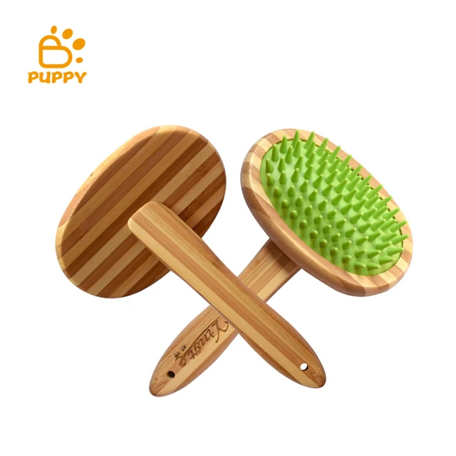 Bamboo Wood Pet Massage Bath Brush Pet Supplies Bend Open Knit Comb Dog Grooming Tool Brush Comb, As standard
Bamboo Wood Pet Massage Bath Brush Pet Supplies Bend Open Knit Comb Dog Grooming Tool Brush Comb, As standard