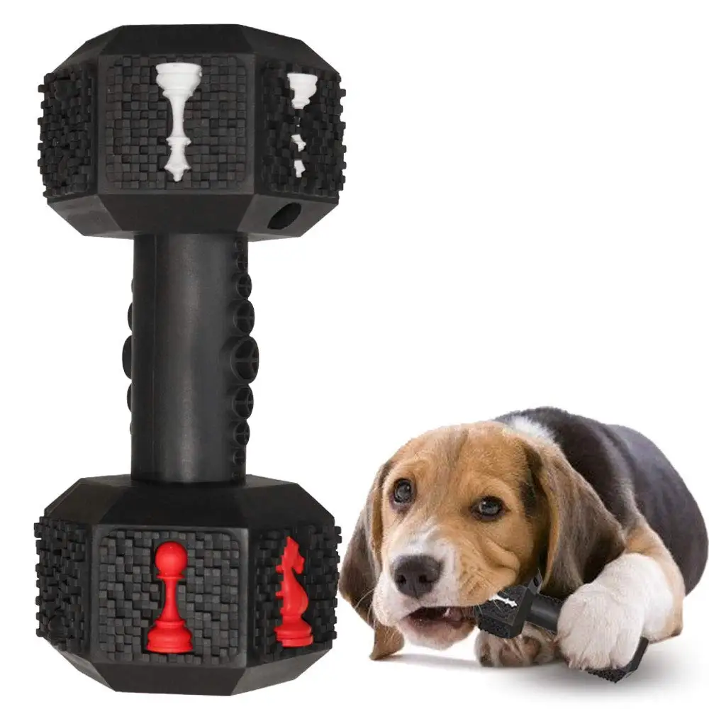 Promotional High Quality Dumbbell Decompression Non Toxic Interactive Dog Toys Pet Chew Rubber Toy
Promotional High Quality Dumbbell Decompression Non Toxic Interactive Dog Toys Pet Chew Rubber Toy