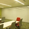 Malaysia Meeting Room Folding Partition With Wood Folding Door Panel
