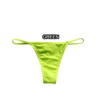 Swimsuit T-back solid color g-string underpants women's sexy with colorful t-shaped pants
Swimsuit T-back solid color g-string underpants women's sexy with colorful t-shaped pants