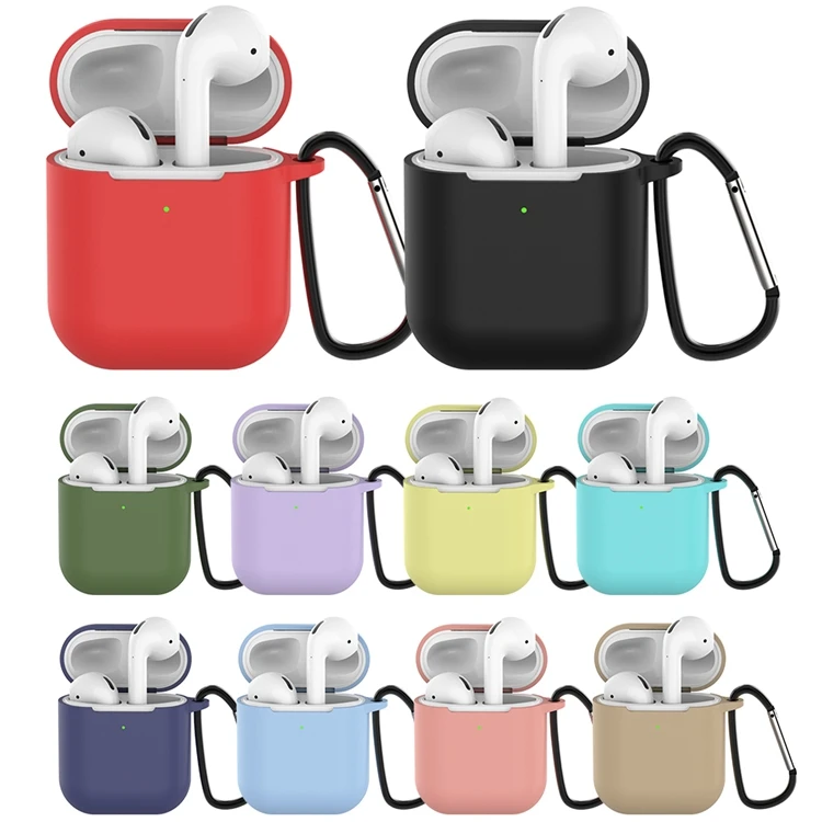 Amazon Hot Shockproof Protective Earphone Cover Case For Apple Airpods Earpods Case 2 With Hook, Black,red,blue,yellow,pink,green,
Amazon Hot Shockproof Protective Earphone Cover Case For Apple Airpods Earpods Case 2 With Hook, Black,red,blue,yellow,pink,green,
