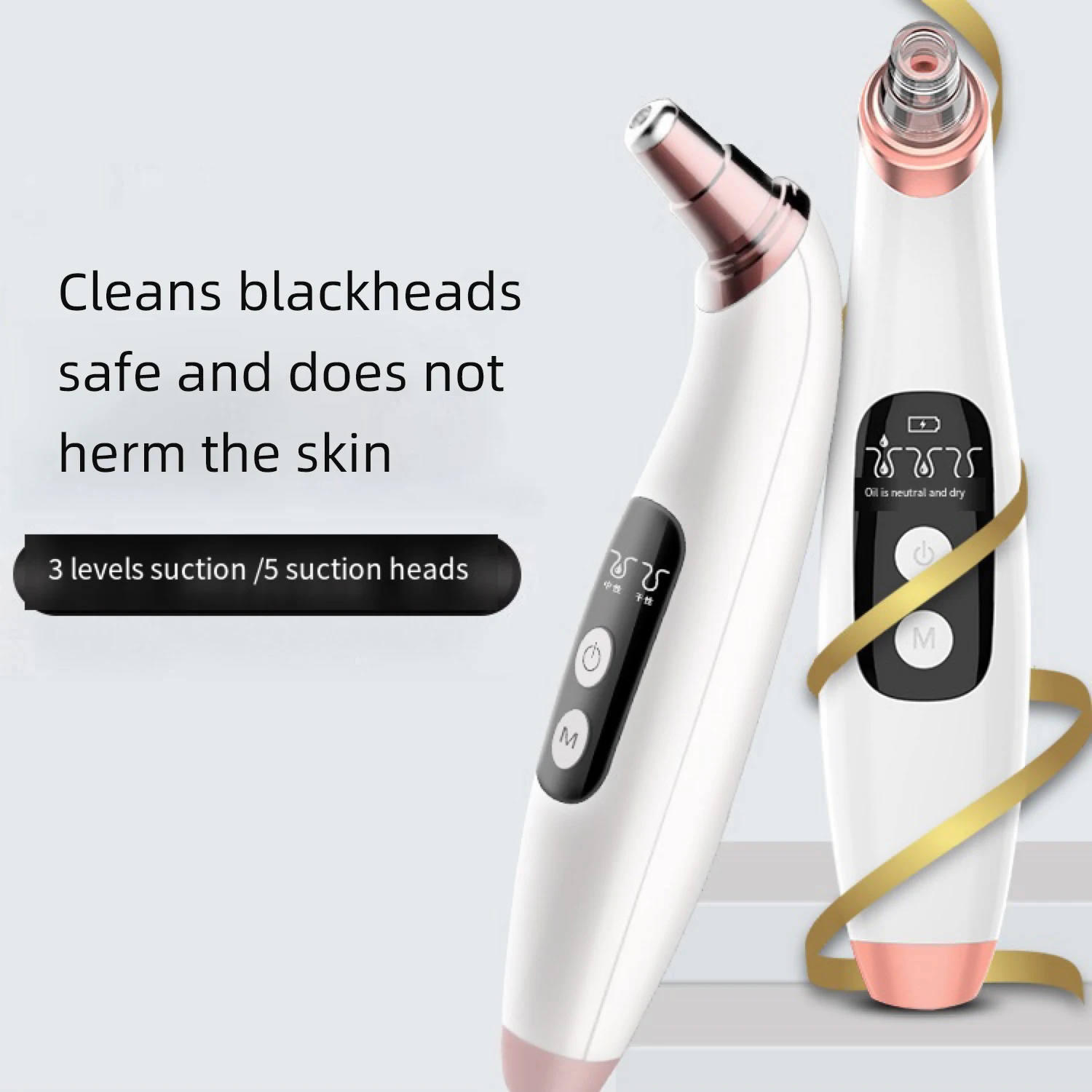 2021 Rechargeable Visual Electric Visible Pore Cleaner Vacuum Blackhead Remover with Camera
2021 Rechargeable Visual Electric Visible Pore Cleaner Vacuum Blackhead Remover with Camera