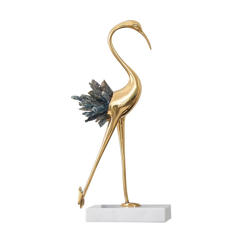 High quality Light luxury Nordic modern art simple creative crane home art sculpture wholesalers decoration accessories, Gold
High quality Light luxury Nordic modern art simple creative crane home art sculpture wholesalers decoration accessories, Gold