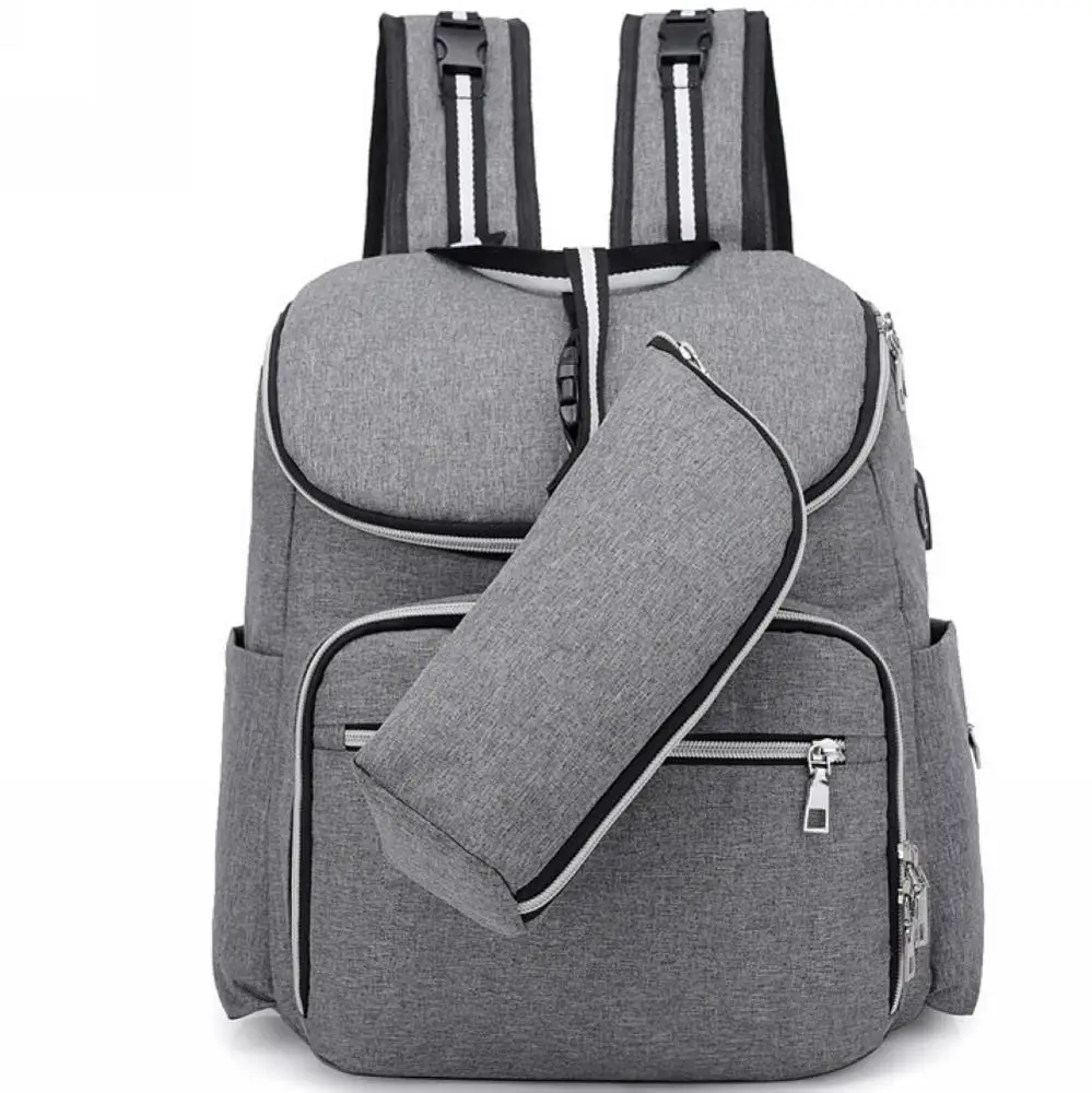 New travel multi purpose large capacity 2 piece portable fashion diaper baby backpack bags designer
New travel multi purpose large capacity 2 piece portable fashion diaper baby backpack bags designer