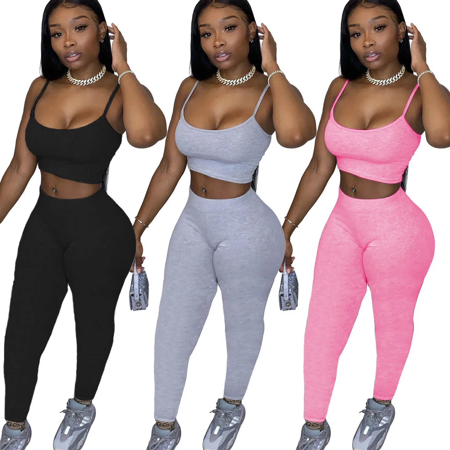 FS1276D women Solid Color tops and pants Sports Set Yoga Outfit
FS1276D women Solid Color tops and pants Sports Set Yoga Outfit
