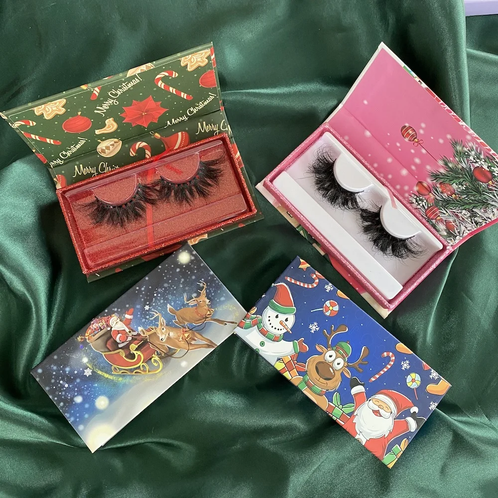 Dramatic 25mm 5d mink eyelash magnetic eyelash vendor customized christmas 3d mink lashes boxes packaging gift, Natural black
Dramatic 25mm 5d mink eyelash magnetic eyelash vendor customized christmas 3d mink lashes boxes packaging gift, Natural black
