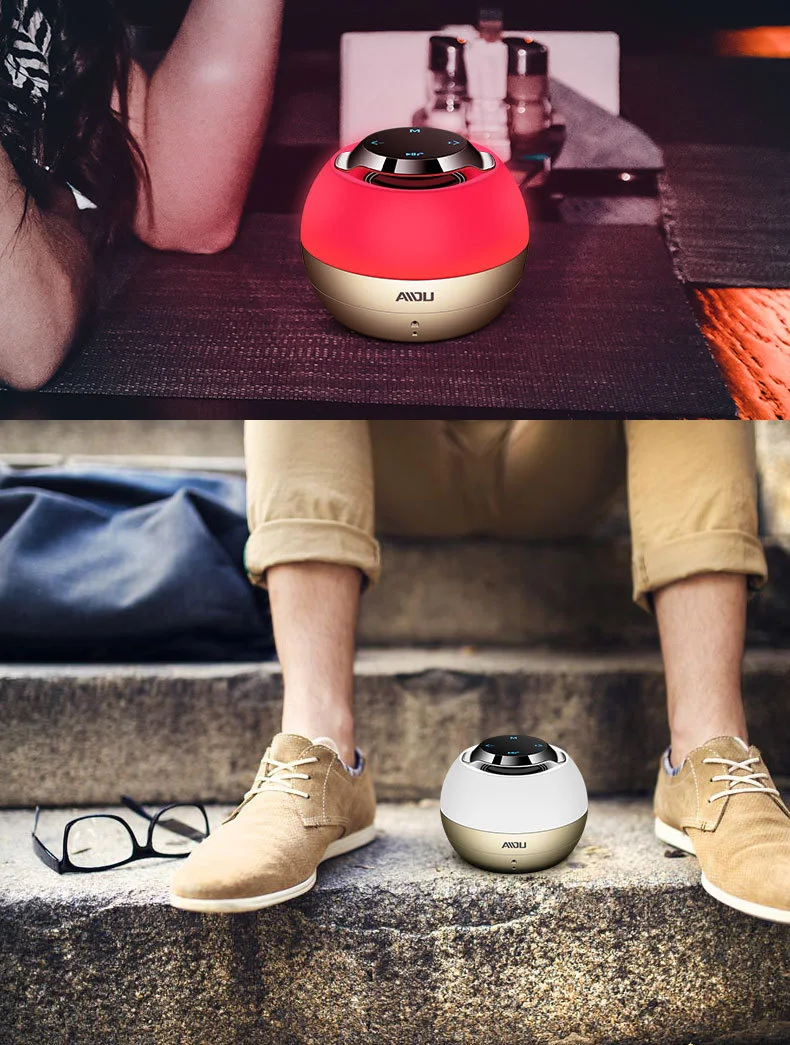 Bluetooth Speakers with FM Radio TF Card Micro USB outdoor portable bluetooth speaker - ANKUX.COM