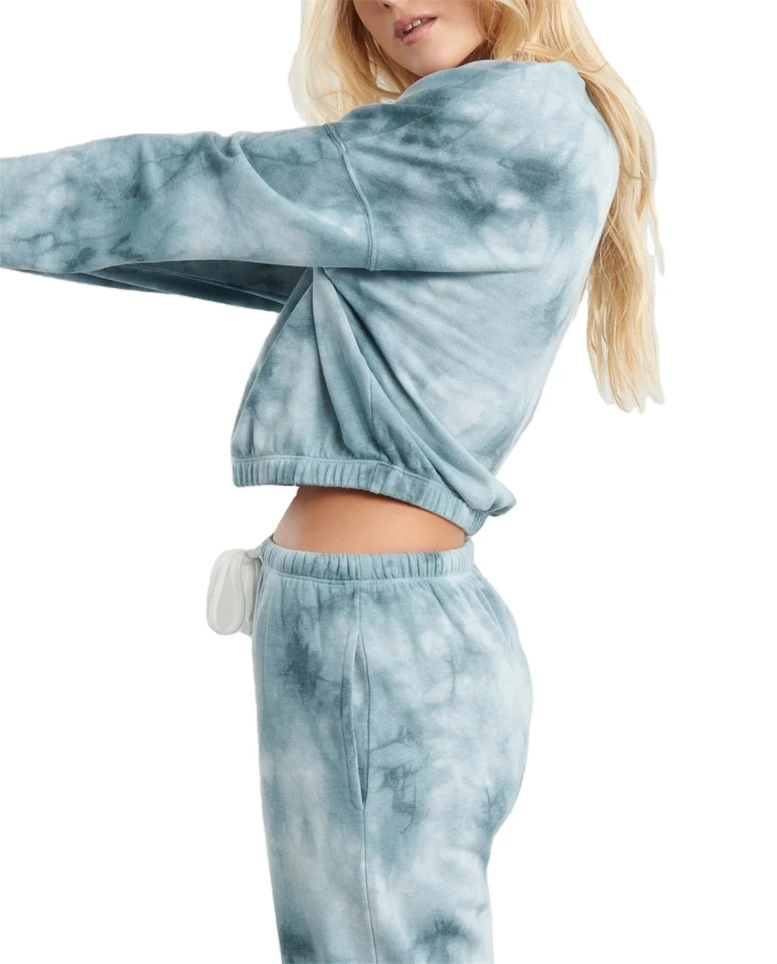 Custom tie dye 2 piece women cropped tracksuit,wholesale women cotton jogger tie dye sweatsuit, Custom color
Custom tie dye 2 piece women cropped tracksuit,wholesale women cotton jogger tie dye sweatsuit, Custom color