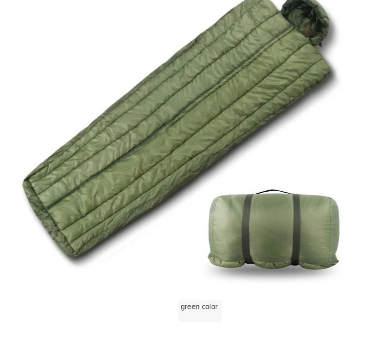 Indoor Outdoor travel ultralight sleep bag army sleeping bag for camping, Customized color
Indoor Outdoor travel ultralight sleep bag army sleeping bag for camping, Customized color