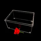 Custom Size Transparent Acrylic High Heel Sneaker Shoe Display Case Box with Cheap Price