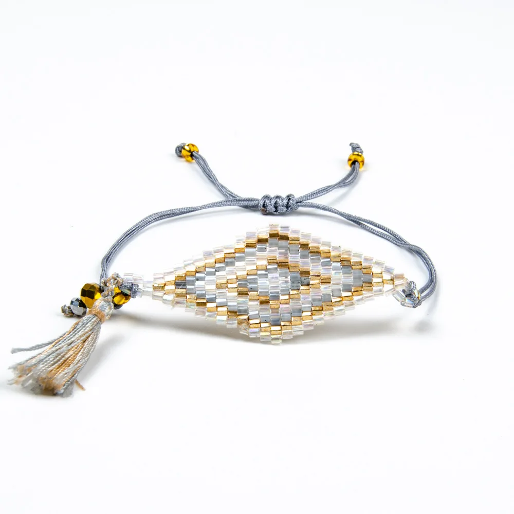 Hot Sale Charm Bracelet Women Small Beaded Bracelet with Tassel Miyuki Bracelet, Picture
Hot Sale Charm Bracelet Women Small Beaded Bracelet with Tassel Miyuki Bracelet, Picture