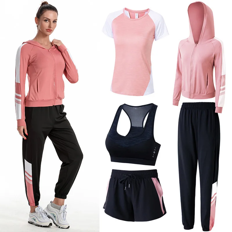 Wholesale women Running Fitness Clothing Sportswear shirts set Gym workout Sports Wear plus size t-shirts Training jackets suits
Wholesale women Running Fitness Clothing Sportswear shirts set Gym workout Sports Wear plus size t-shirts Training jackets suits