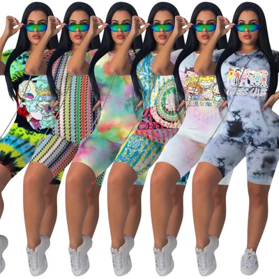 New Arrivals Cartoon Printed Summer Plus Size Ropa Mujer Matching Set Women Clothing Two Piece Set S-4XL, Picture color
New Arrivals Cartoon Printed Summer Plus Size Ropa Mujer Matching Set Women Clothing Two Piece Set S-4XL, Picture color
