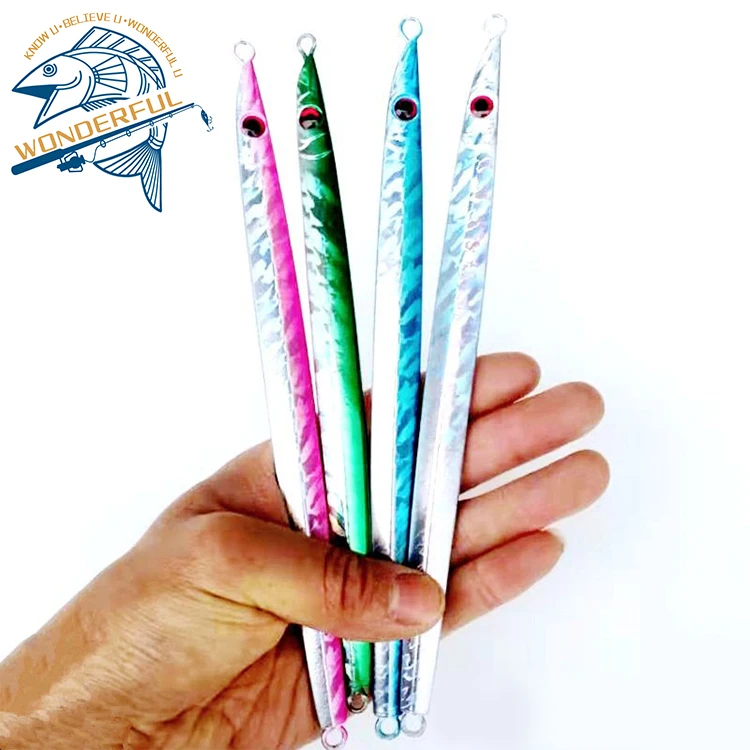 120g160g 200g 210mm 220mm250mm Multi Color Hard Metal Saltwater Big Game Luminous Jerkbait Fishing Lead Slow Jigging Lure
120g160g 200g 210mm 220mm250mm Multi Color Hard Metal Saltwater Big Game Luminous Jerkbait Fishing Lead Slow Jigging Lure