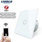 LIVOLO VL-C701Z-11 Zigbee Wireless Control Wifi Light Google Home Alexa Smart Switch