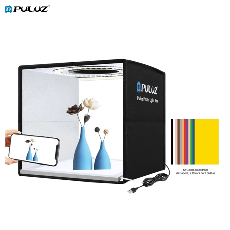 Factory Price PULUZ 25cm Folding Portable Lighting Studio Tent Box Photo Studio With Lamp Panel Pad
Factory Price PULUZ 25cm Folding Portable Lighting Studio Tent Box Photo Studio With Lamp Panel Pad