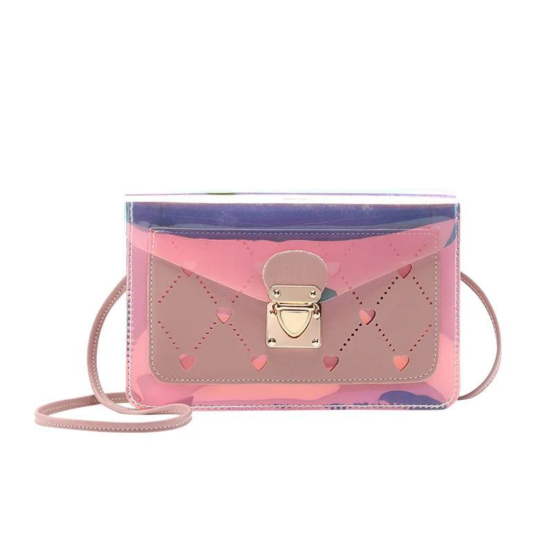 Factory popular pvc luxury Transparent laser Colorful women mini Handbags small ladies laser square jelly purses and handbags
Factory popular pvc luxury Transparent laser Colorful women mini Handbags small ladies laser square jelly purses and handbags