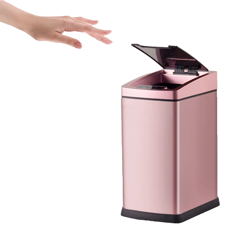 New Stainless Steel Home Intelligent Automatic Induction Smart Trash Can Dustbin For Room Toilet, Customized color
New Stainless Steel Home Intelligent Automatic Induction Smart Trash Can Dustbin For Room Toilet, Customized color