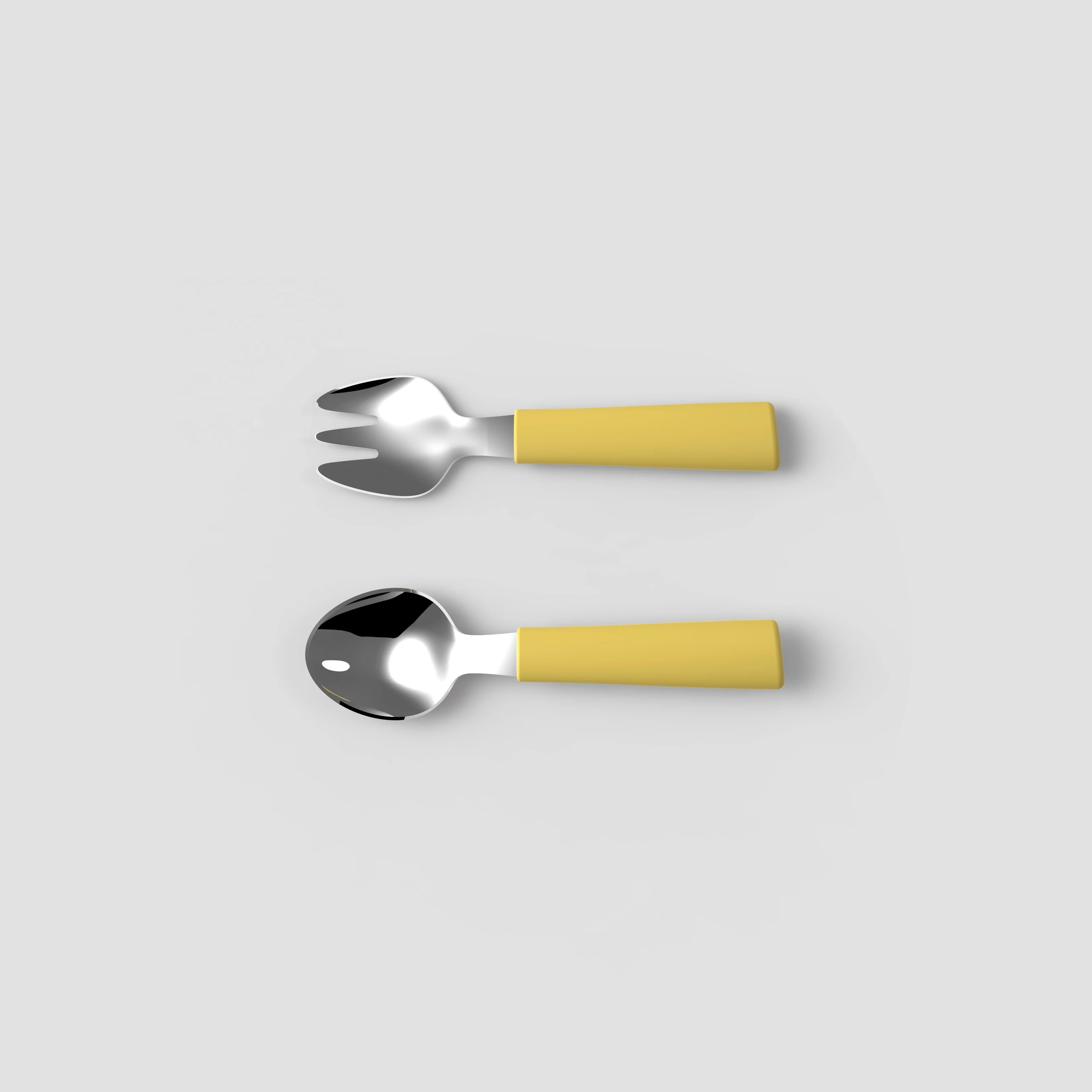LFGB Europe Standard Original Design Kids Simple Silicone Mini Spoon and Fork, Yellow / fresh yellow / beige / grey / customized
LFGB Europe Standard Original Design Kids Simple Silicone Mini Spoon and Fork, Yellow / fresh yellow / beige / grey / customized