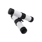 Light weight durable 2.3mm Steel black painted cross pipe fitting joints (DF-6)