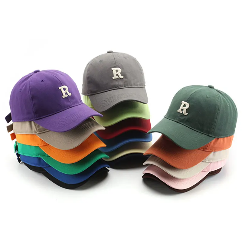 100% Cotton Letter R Embroidery Dad Hat Baseball Cap Men Women Adjustable Plain Sports Fashion Quality Hat Custom Logo casquette
100% Cotton Letter R Embroidery Dad Hat Baseball Cap Men Women Adjustable Plain Sports Fashion Quality Hat Custom Logo casquette