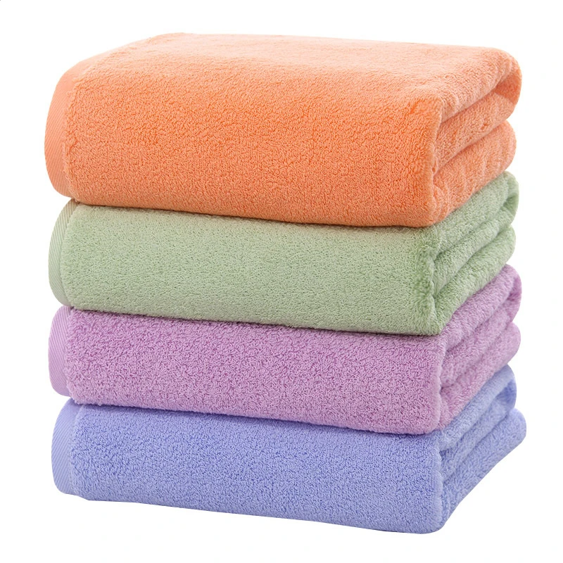 Manufacturer Hot Sale Wholesale Customized Promotional Sample $ 0.8 70*140cm Microfiber Hotel Bath Towels 1set