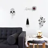 Halloween Happy Ghosts Funny Monsters Scream Wall Decals Window Stickers Halloween Decorations for Kids Rooms Nursery Party