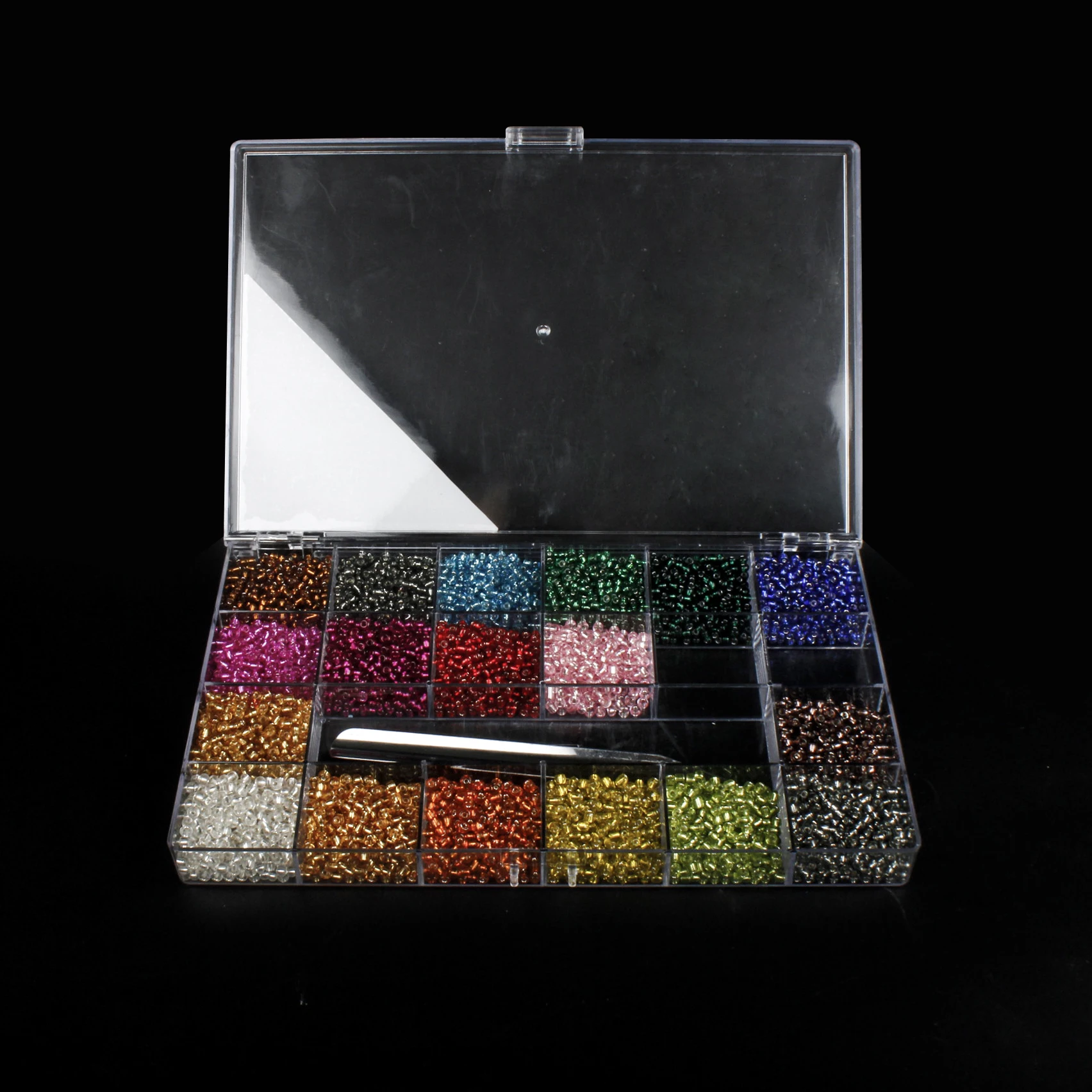 21991 Generic Rectangle Acrylic Storage Box Jewelry Beads Durable 21 Grids Acrylic Transparent Nail accessories
21991 Generic Rectangle Acrylic Storage Box Jewelry Beads Durable 21 Grids Acrylic Transparent Nail accessories